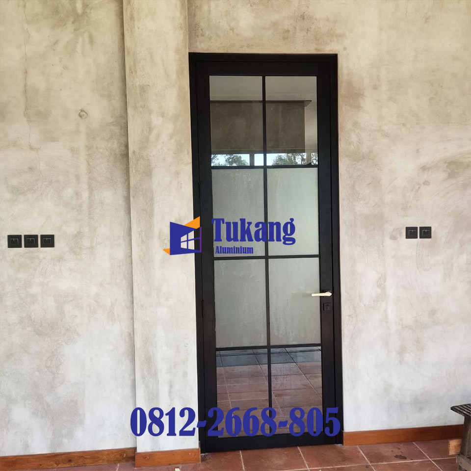 Jasa Pembuatan Pintu Aluminium Jogja